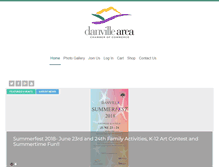 Tablet Screenshot of danvilleareachamber.com